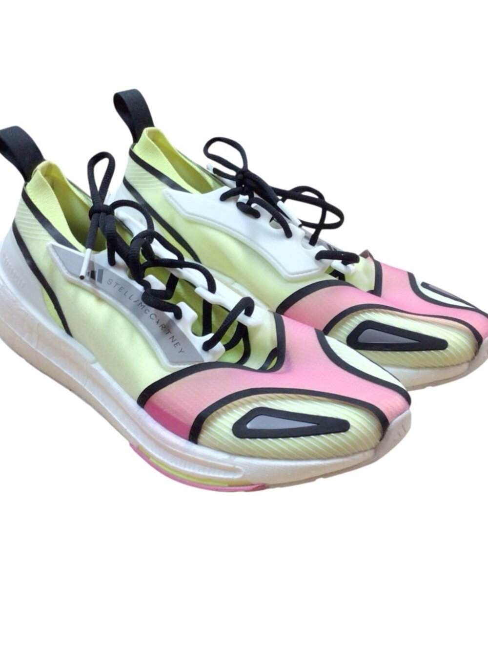 Stella McCartney Adidas aSMC Ultraboost 23 "Frozen Yellow" Sneakers Size 10